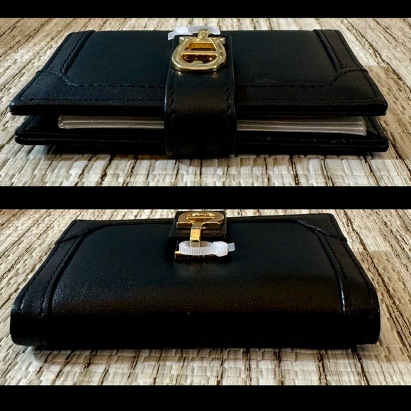 Vintage Etienne Aigner black leather photo book/Wallet - Picture 4 of 9